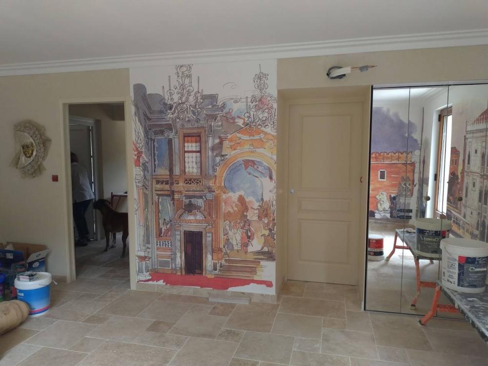 impression papier paint